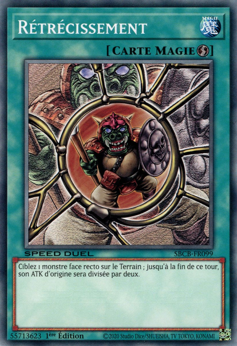 Rétrécissement : SBCB-FR099 C