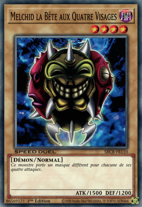 Melchid la Bête aux Quatre Visages : SBCB-FR110 C