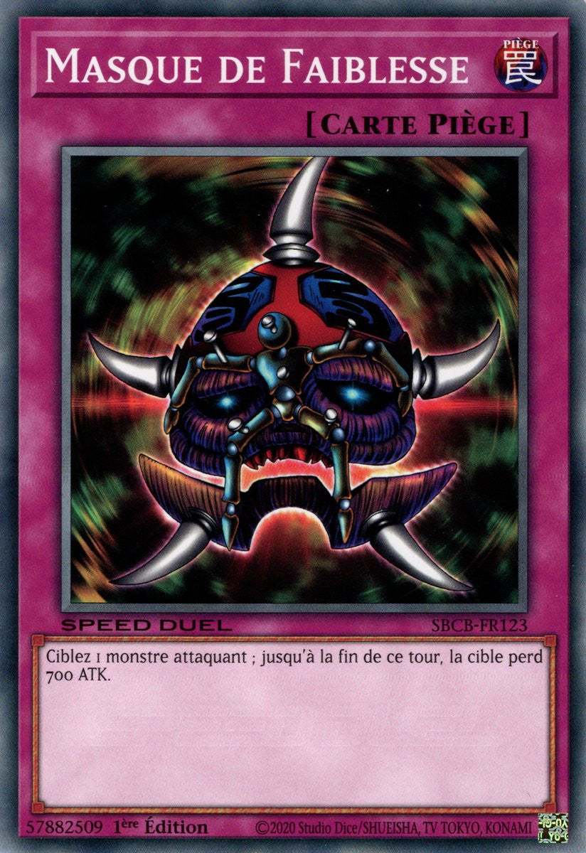 Masque de Faiblesse : SBCB-FR123 C
