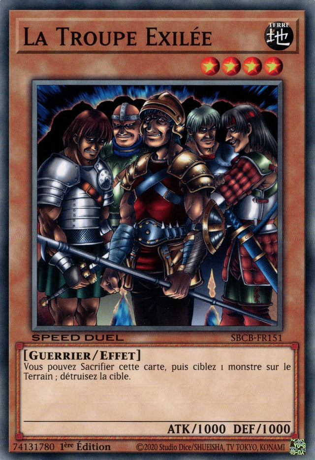 La Troupe Exilée : SBCB-FR151 C