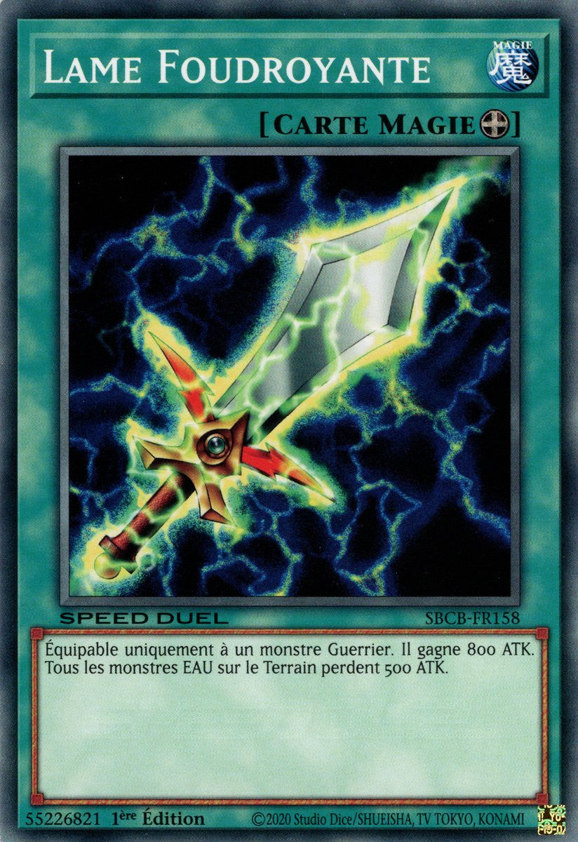 Lame Foudroyante : SBCB-FR158 C