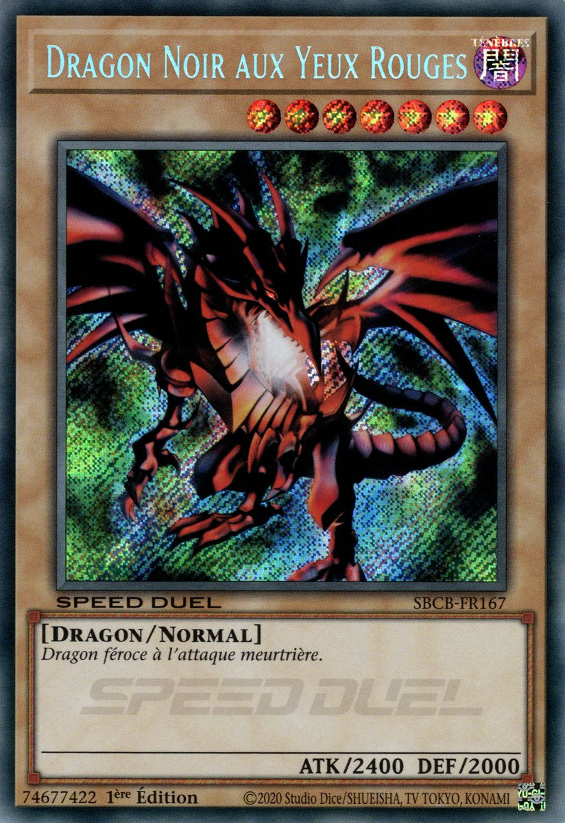 Dragon Noir aux Yeux Rouges : SBCB-FR167 SE (V.2)