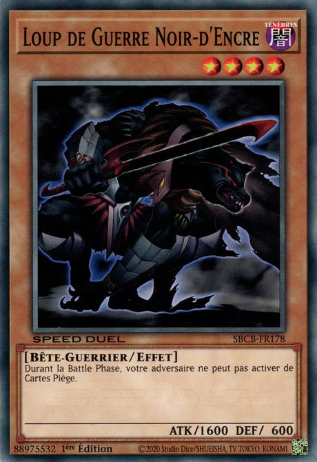 Loup de Guerre Noir-d'Encre : SBCB-FR178 C