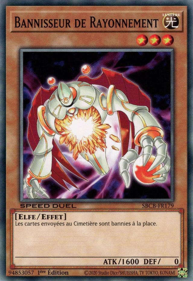 Bannisseur de Rayonnement : SBCB-FR179 C