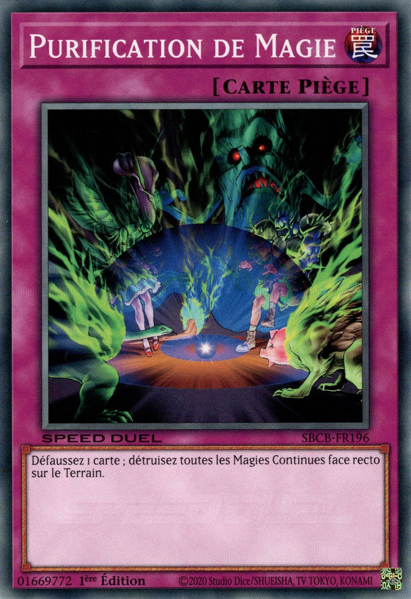 Purification de Magie : SBCB-FR196 C