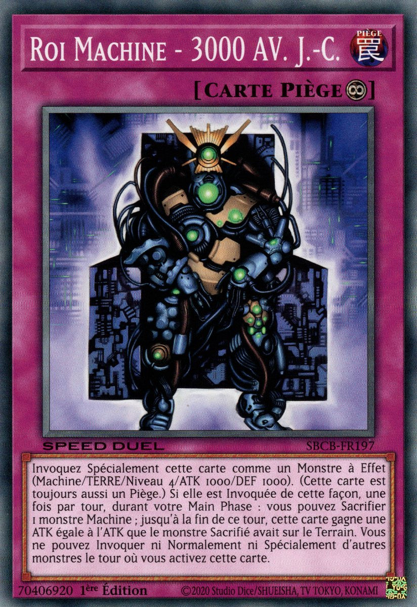 Roi Machine - 3000 AV. J.-C. : SBCB-FR197 C