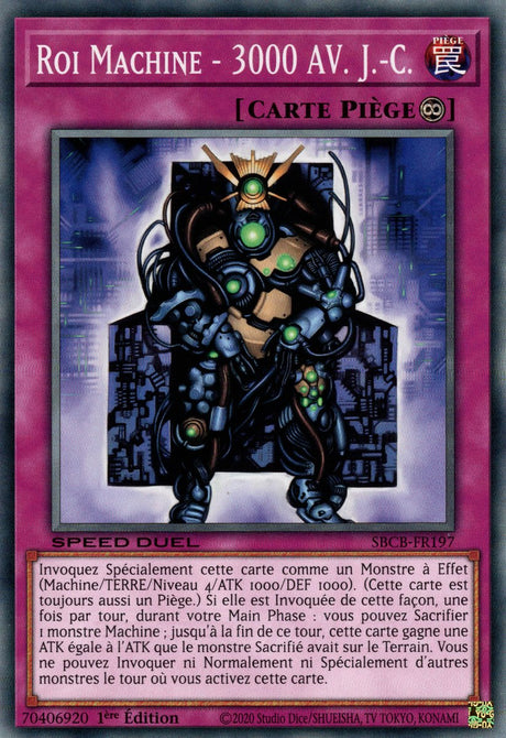 Roi Machine - 3000 AV. J.-C. : SBCB-FR197 C