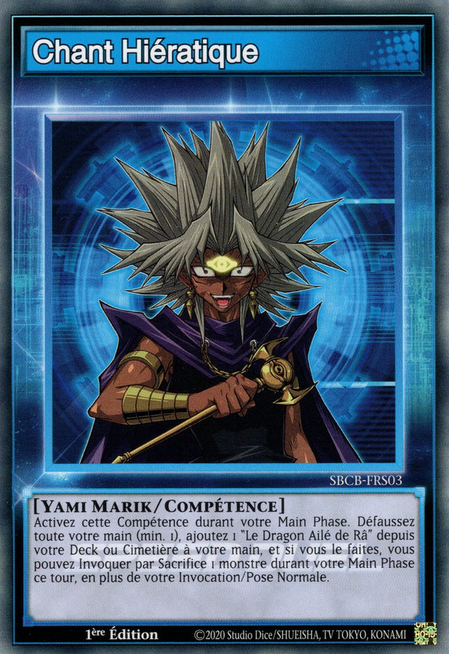 Chant Hiératique : SBCB-FRS03 C