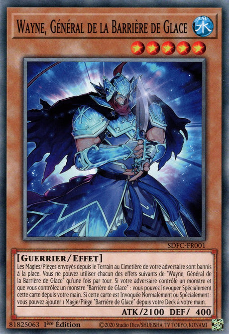 Wayne, Général de la Barrière de Glace : SDFC-FR001 C
