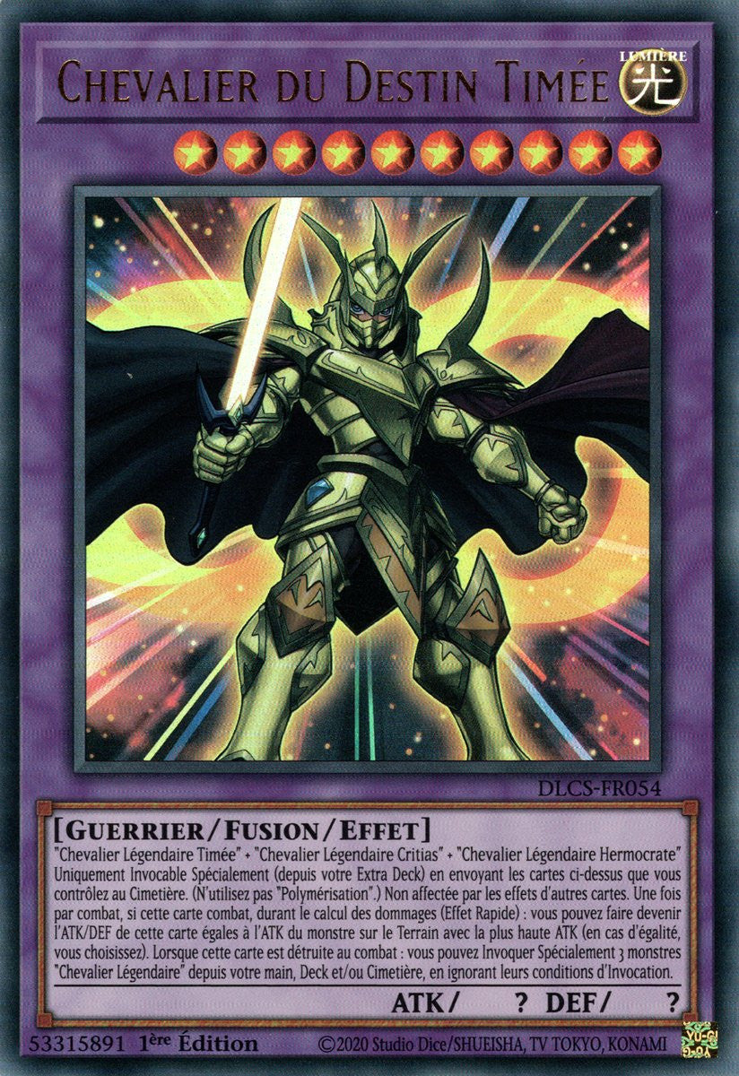 DLCS-FR054 Chevalier du Destin Timée (Doré)