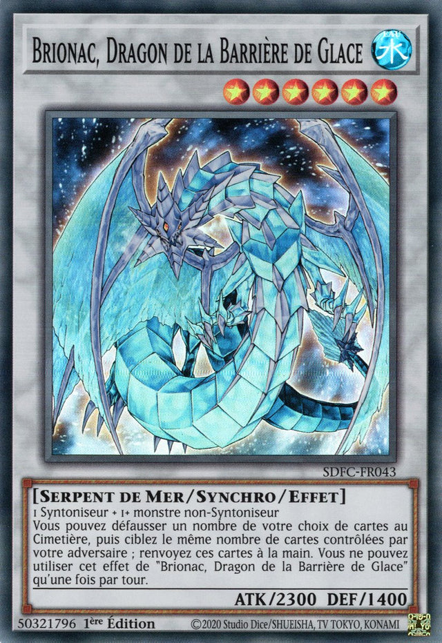Brionac, Dragon de la Barrière de Glace : SDFC-FR043 SR