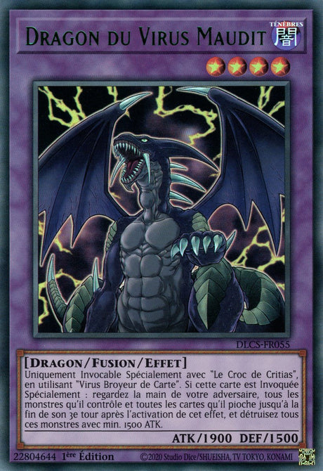 DLCS-FR055 Dragon du Virus Maudit (Vert)