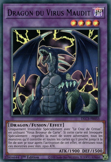 DLCS-FR055 Dragon du Virus Maudit (Violet)