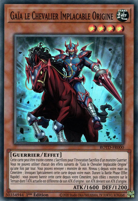 Gaïa le Chevalier Implacable Origine ROTD-FR000 SR