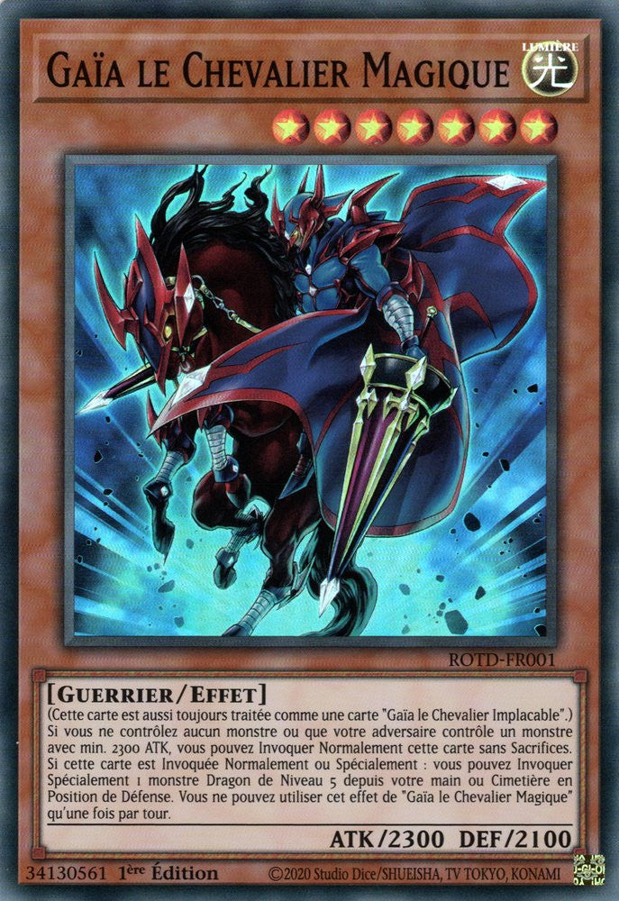 Gaïa le Chevalier Magique ROTD-FR001 SR