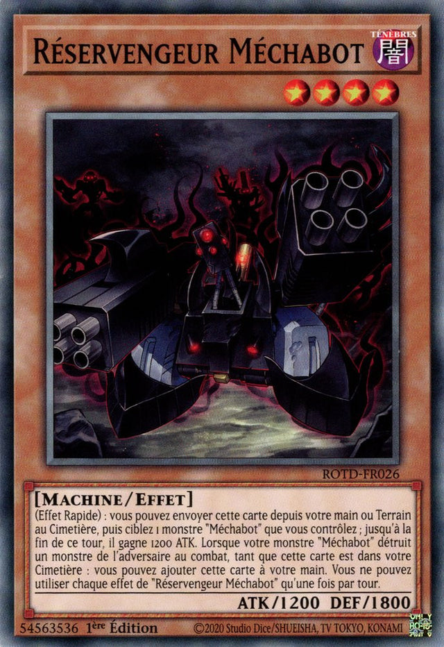 Réservengeur Méchabot ROTD-FR026 C