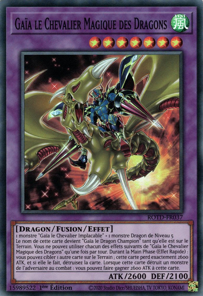 Gaïa le Chevalier Magique des Dragons ROTD-FR037 SR