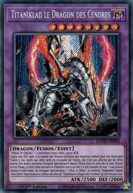Titaniklad le Dragon des Cendres ROTD-FR038 SE