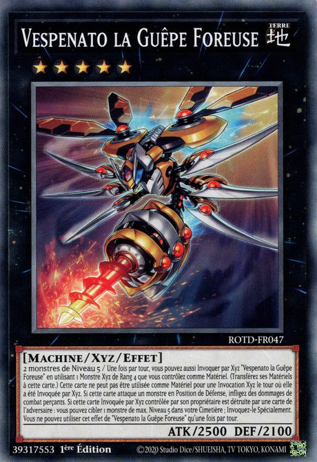 Vespenato la Guêpe Foreuse ROTD-FR047 C
