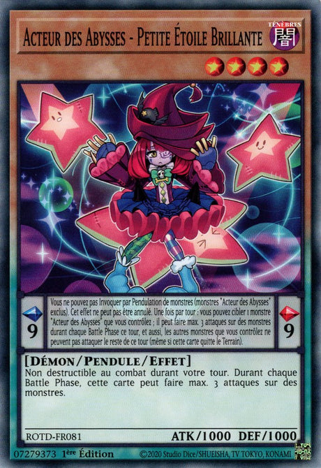 Acteur des Abysses - Petite Étoile Brillante ROTD-FR081 C