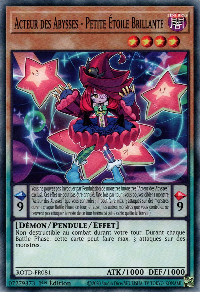 Acteur des Abysses - Petite Étoile Brillante ROTD-FR081 C