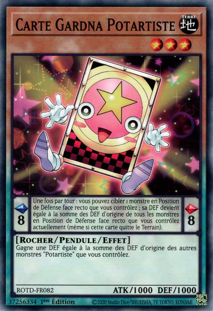 Carte Gardna Potartiste ROTD-FR082 C