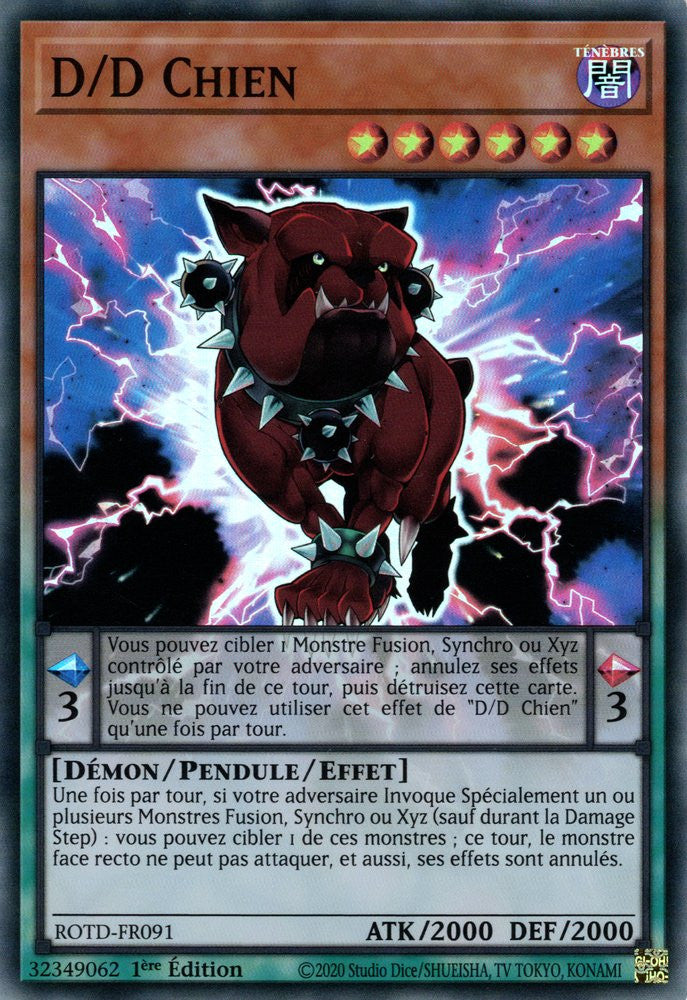 D/D Chien ROTD-FR091 SR