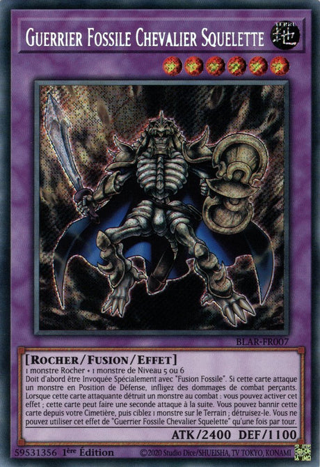 Guerrier Fossile Chevalier Squelette : BLAR-FR007 SE