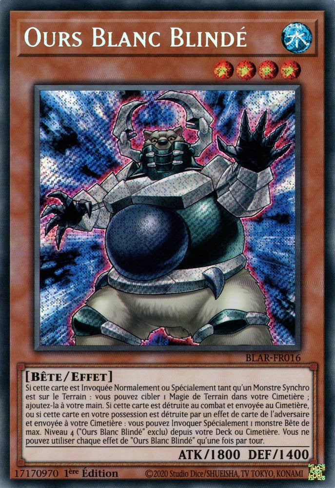 Ours Blanc Blindé : BLAR-FR016 SE