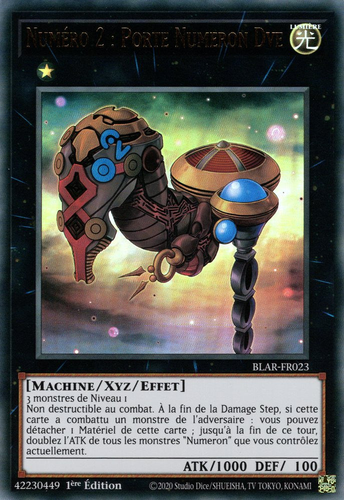 Numéro 2 : Porte Numeron Dve : BLAR-FR023 UR