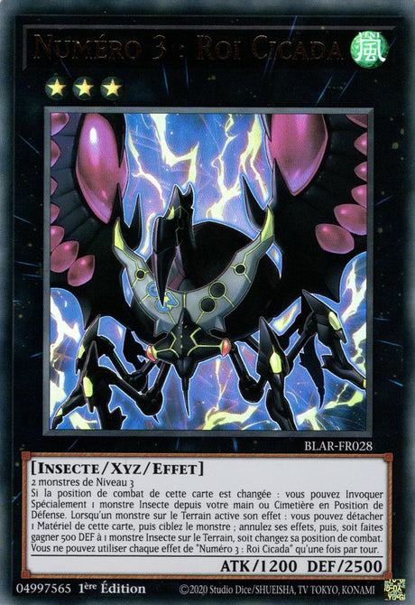 Numéro 3 : Roi Cicada : BLAR-FR028 UR