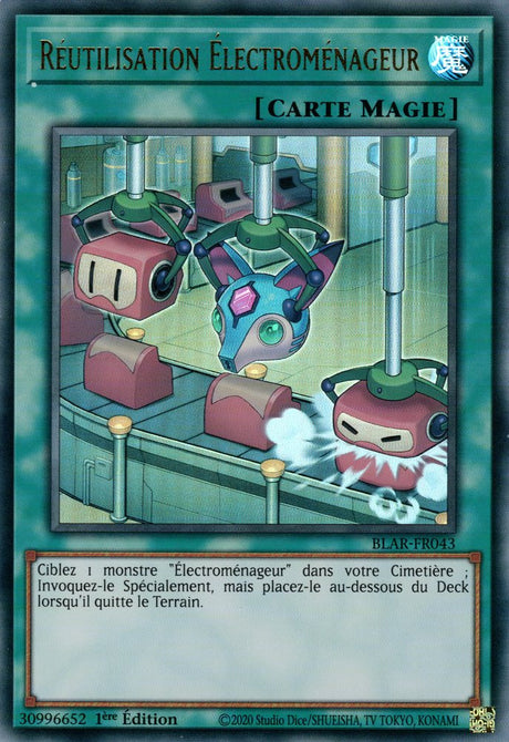 Réutilisation Électroménageur : BLAR-FR043 UR