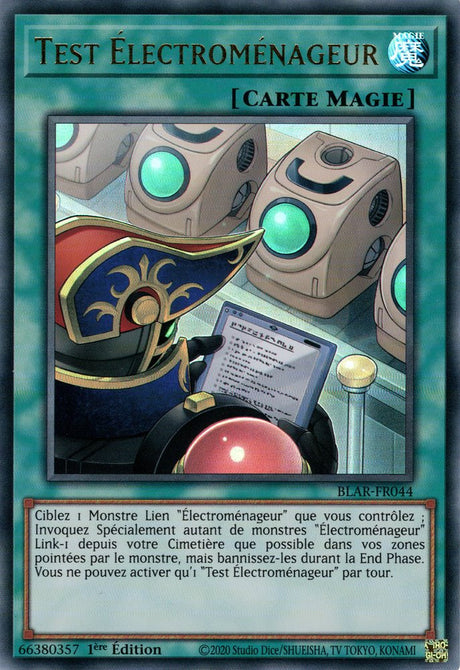 Test Électroménageur : BLAR-FR044 UR
