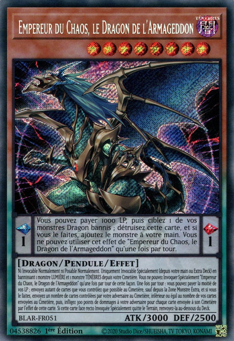 Empereur du Chaos, le Dragon de l'Armageddon : BLAR-FR051 SE