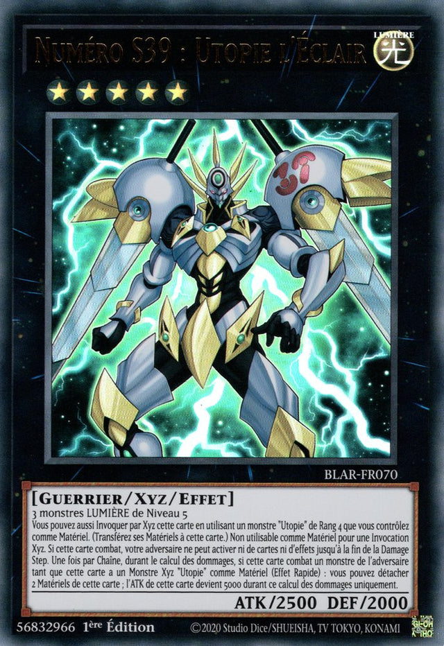 Numéro S39 : Utopie l'Éclair : BLAR-FR070 UR