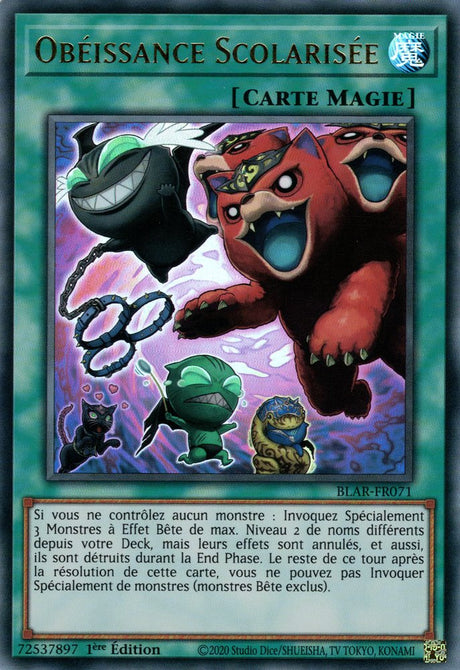 Obéissance Scolarisé : BLAR-FR071 UR