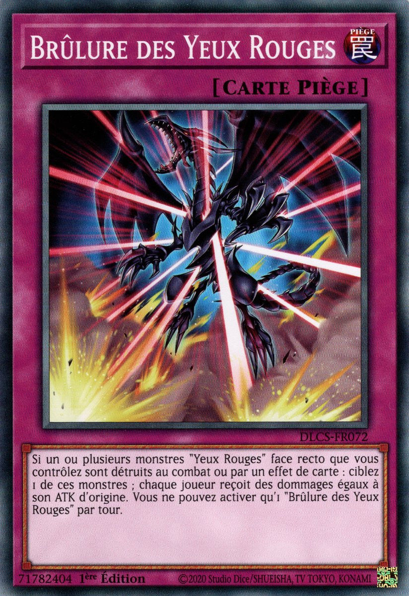 DLCS-FR072 Brûlure des Yeux Rouges