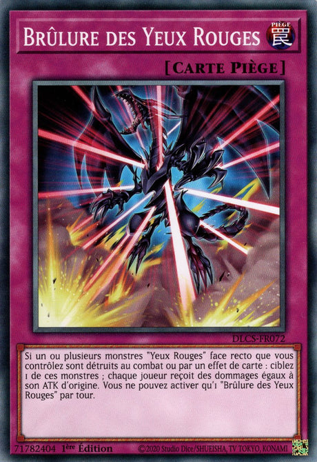 DLCS-FR072 Brûlure des Yeux Rouges