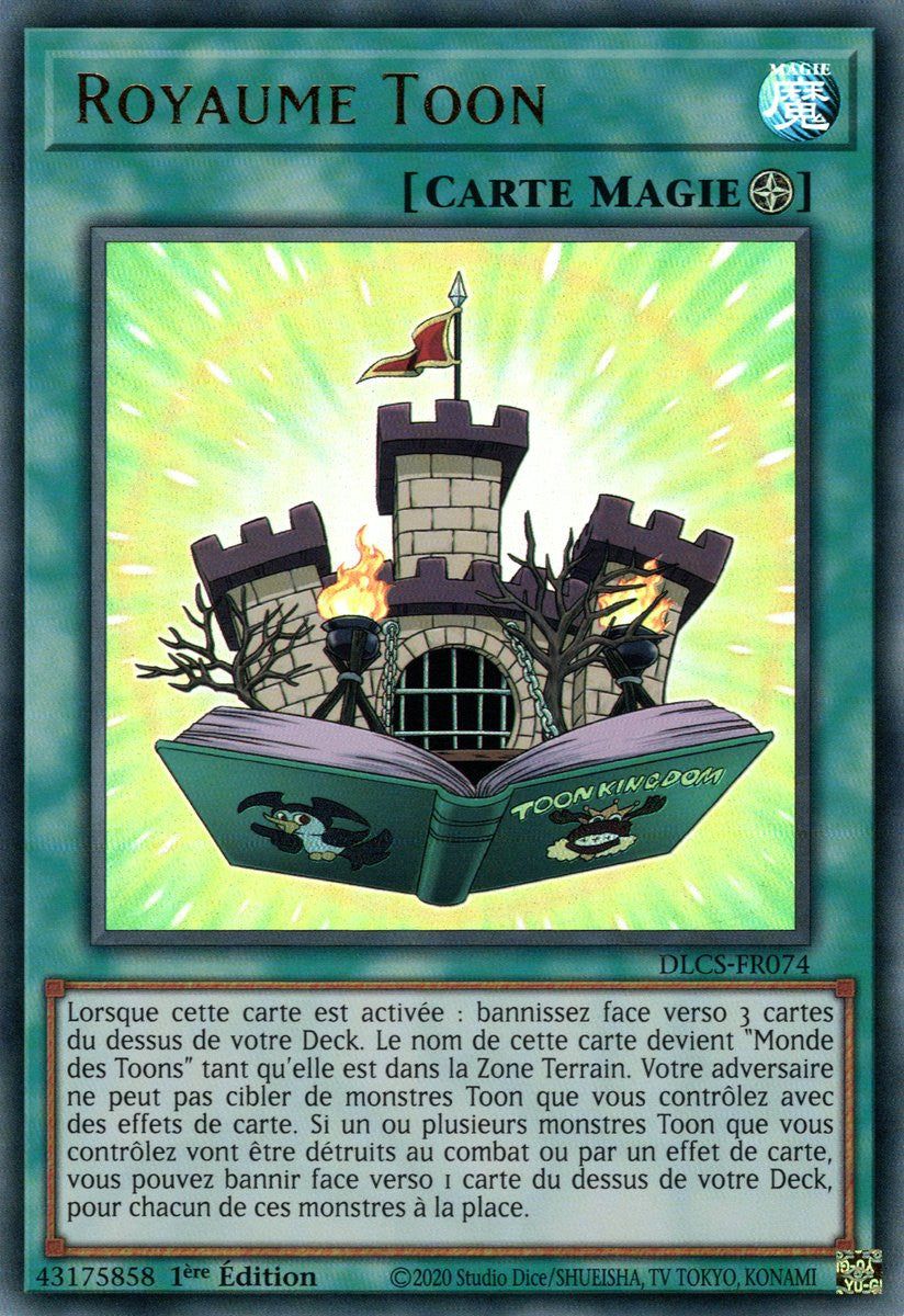 DLCS-FR074 Royaume Toon (Doré)
