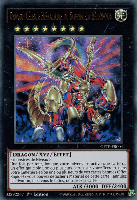 Dragon Céleste Hiératique du Seigneur d'Héliopolis : GFTP-FR004 UR