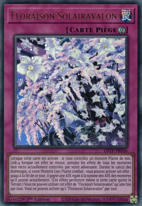 Floraison Solairavalon : GFTP-FR026 UR