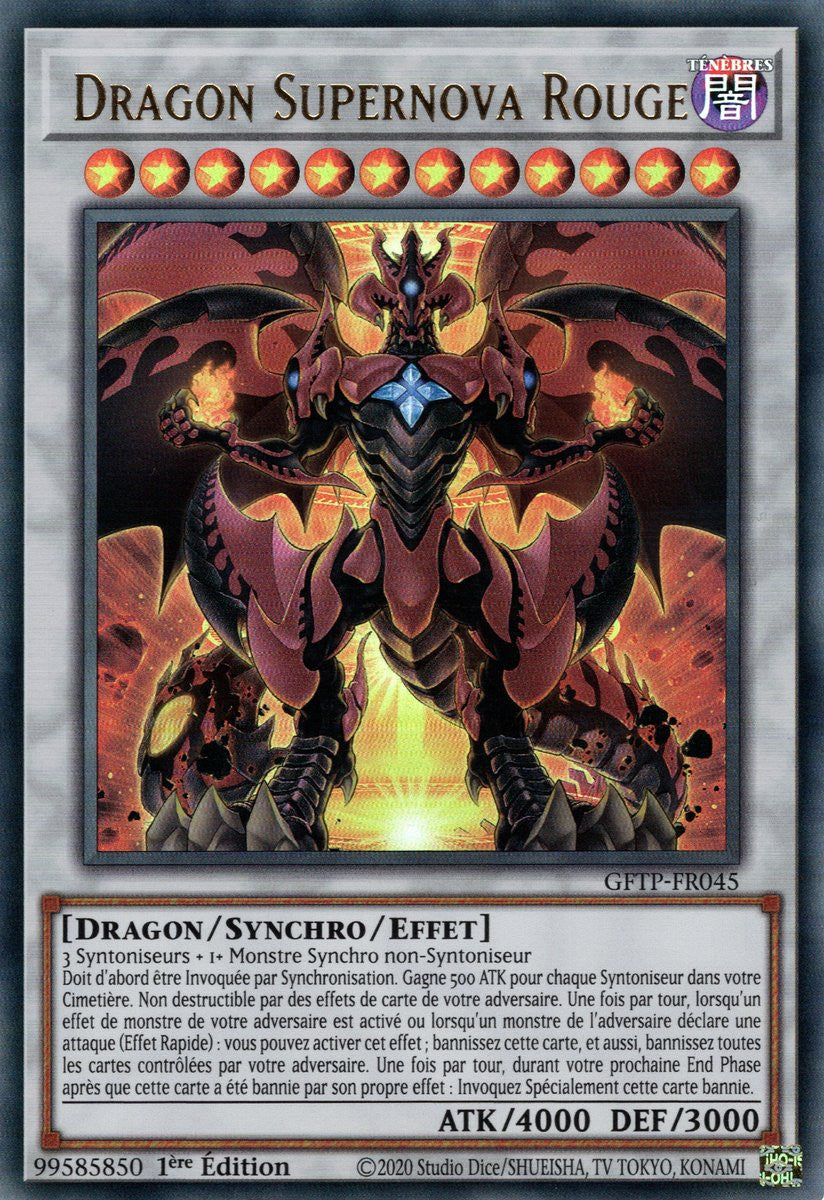 Dragon Supernova Rouge : GFTP-FR045 UR
