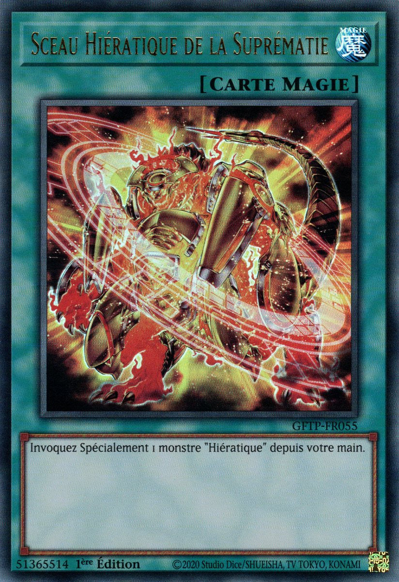 Sceau Hiératique de la Suprématie : GFTP-FR055 UR