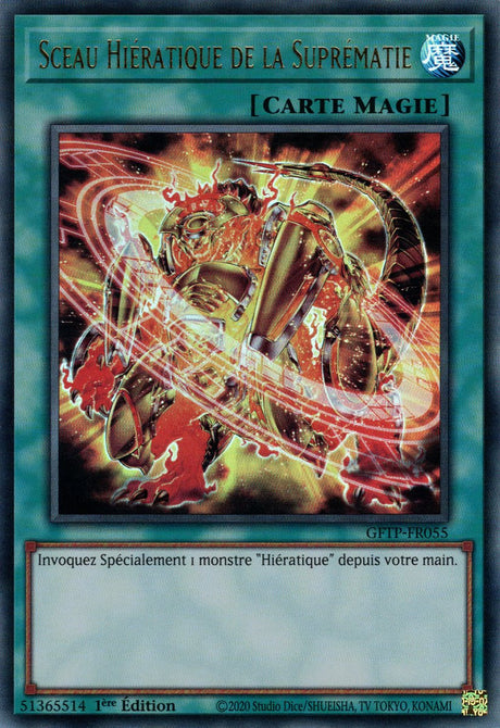 Sceau Hiératique de la Suprématie : GFTP-FR055 UR