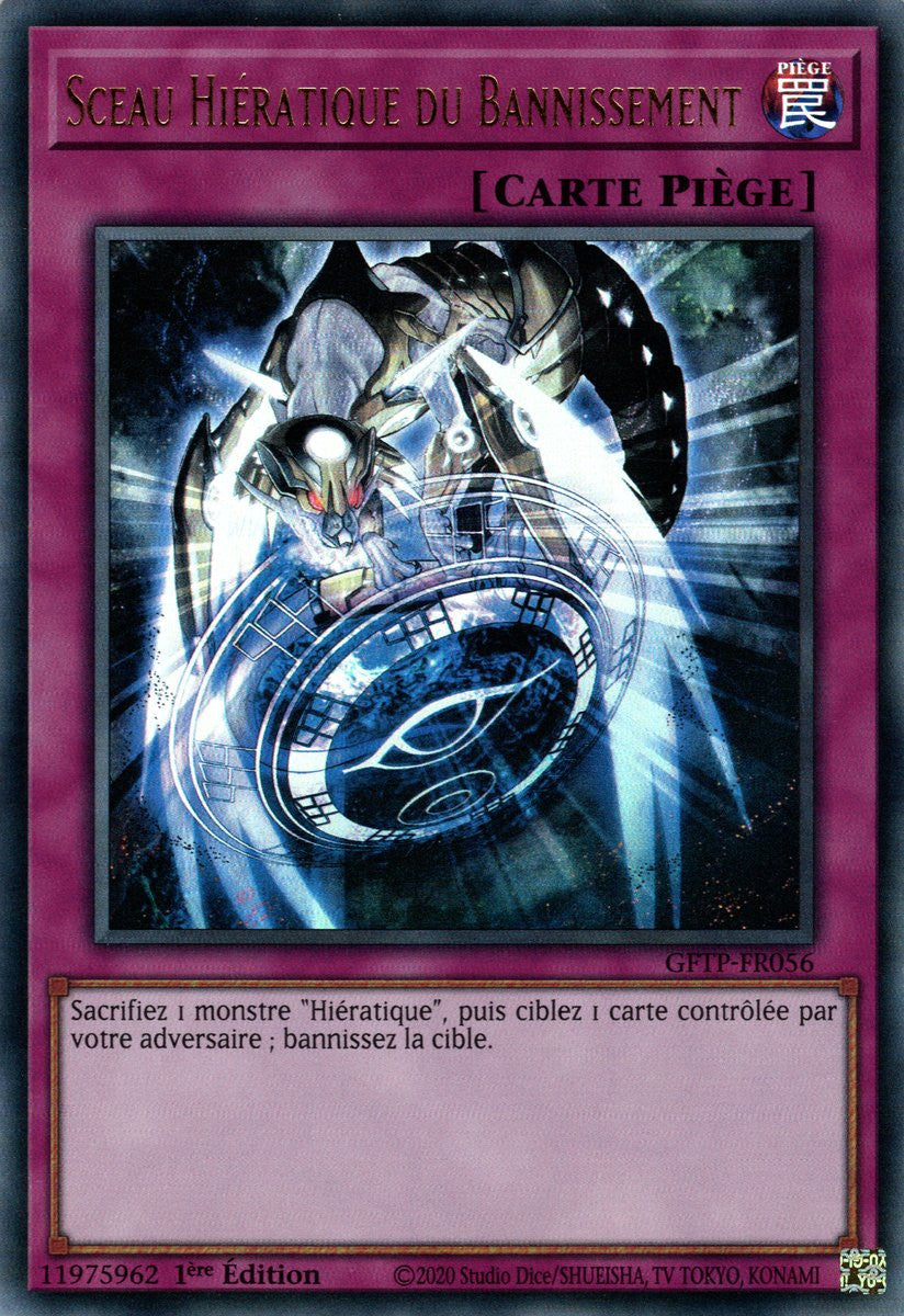 Sceau Hiératique du Bannissement : GFTP-FR056 UR