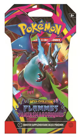 Pokémon - Booster Blister ME02 - Méga-Évolutions : Flammes Fantasmagoriques