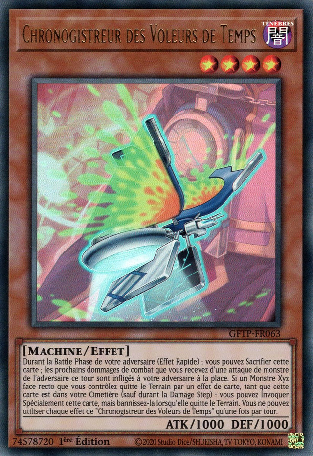 Chronogistreur des Voleurs de Temps : GFTP-FR063 UR