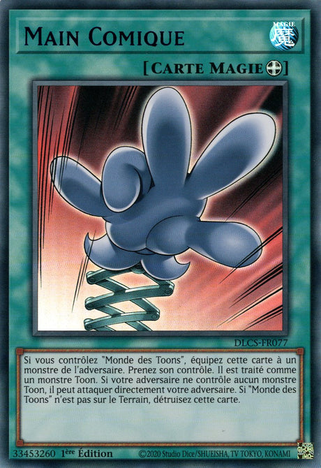 DLCS-FR077 Main Comique (Bleu)