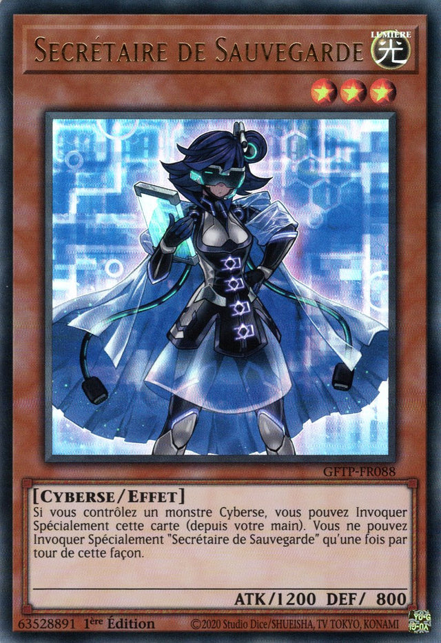 Secrétaire de Sauvegarde : GFTP-FR088 UR