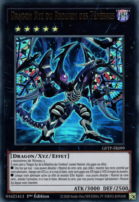 Dragon Xyz du Requiem des Ténèbres : GFTP-FR099 UR